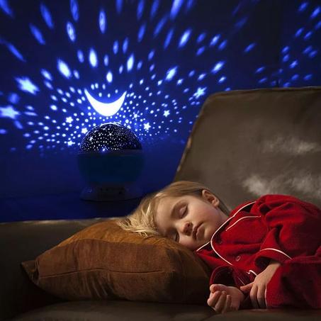 Star Master lampe enfants chambre LED veilleuse bébé lampe décor rotatif étoilé