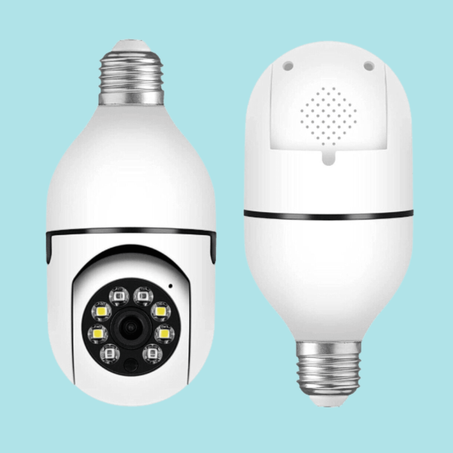 كاميرا المراقبة على شكل مصباح