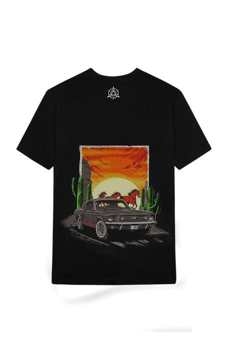 T-shirt Horsepower Sunset
