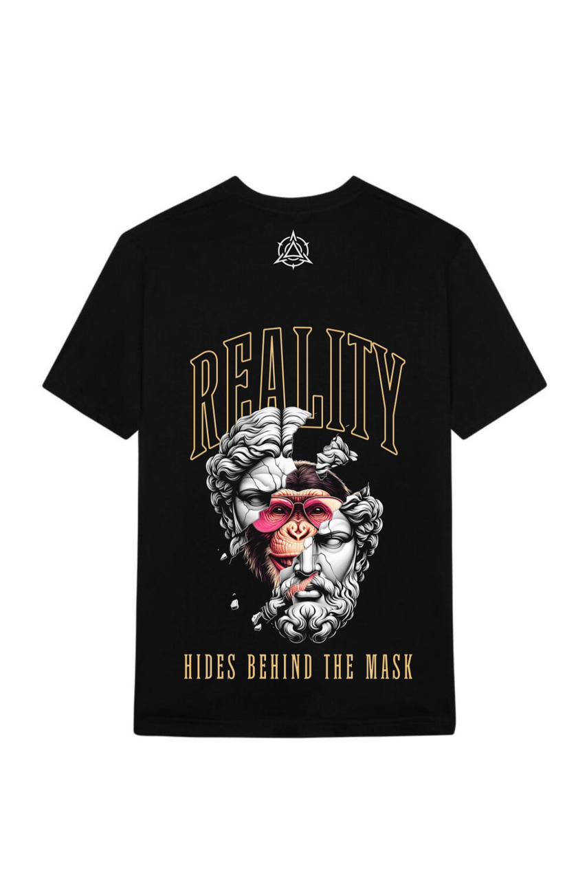 T-shirt HIDES BEHIND THE MASK