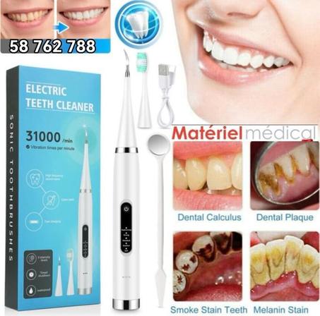 Nettoyeur de dents électrique Détartreur dentaire  3 en 1