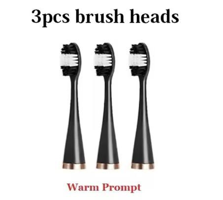 Lot de 3 têtes de brosse à dents électrique de rechange