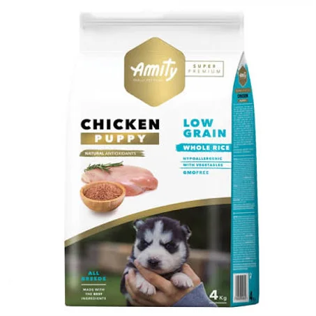 Croquettes Amity Super Premium Puppy pour Chiot – Alimentation Premium au Poulet | Du Parc L’Hermitage Maroc