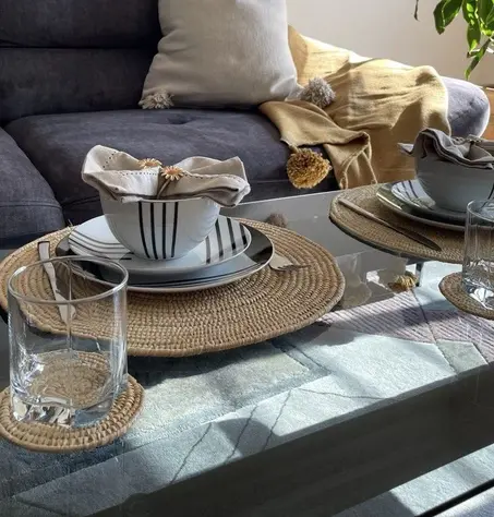 مفارش الصحون