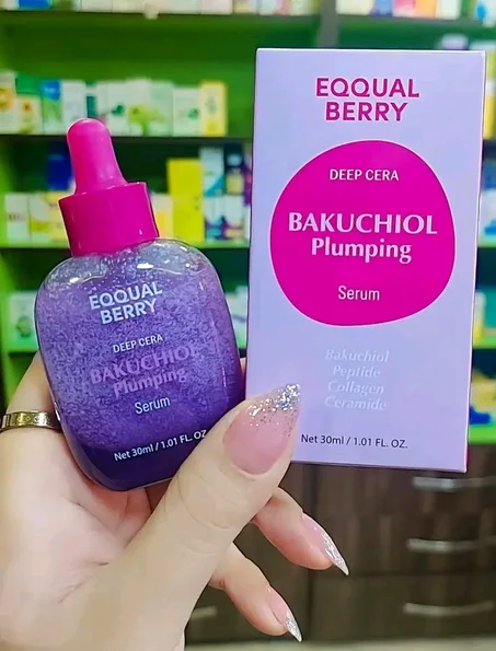 سيروم Eqqual Berry بالباكوتشيول (Bakuchiol Plumping Serum)