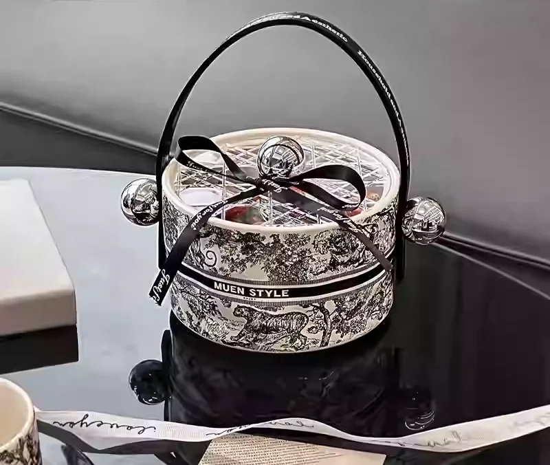 طبق فواكه سيراميكي فاخر – لمسة راقية !