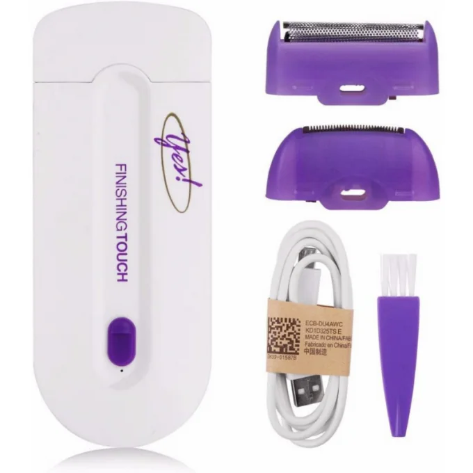 YES FINISHING TOUCH جهاز نزع شعر الجسم السريع بدون آلم لكافة أنحاء الجسم