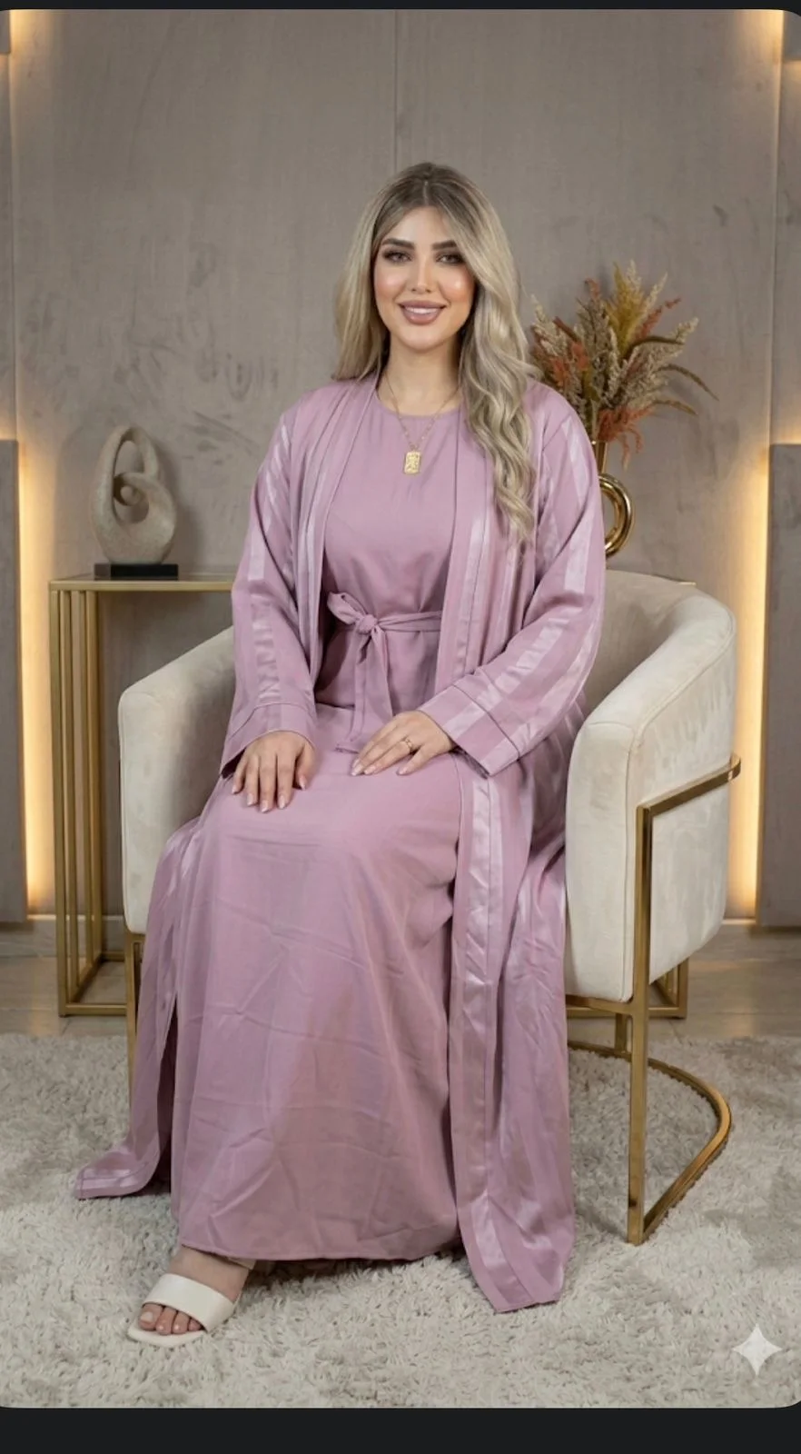 عباية كريب جوهرة