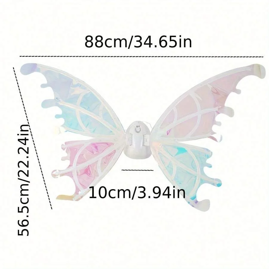 أجنحة الفراشة الكهربائية المضاءة للأطفال