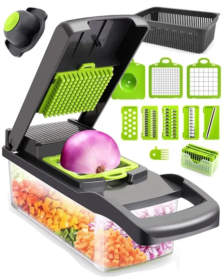 قطّاعة الخضار متعددة الاستعمال 14 في 1