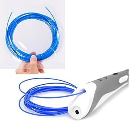 12 Filaments couleurs  pour stylo 3D,   PLA 3 mètres de diamètre, 1.75mm