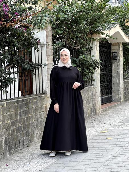 عباية شتوية دافئة ثوب مونطولي