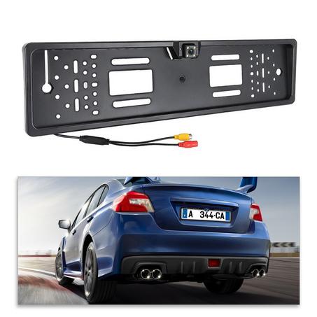 Caméra de vue arrière | Cadre de plaque d'immatriculation