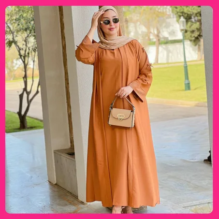 عباية أنيقة بتصميم راقي ولمسة فخامة عصرية