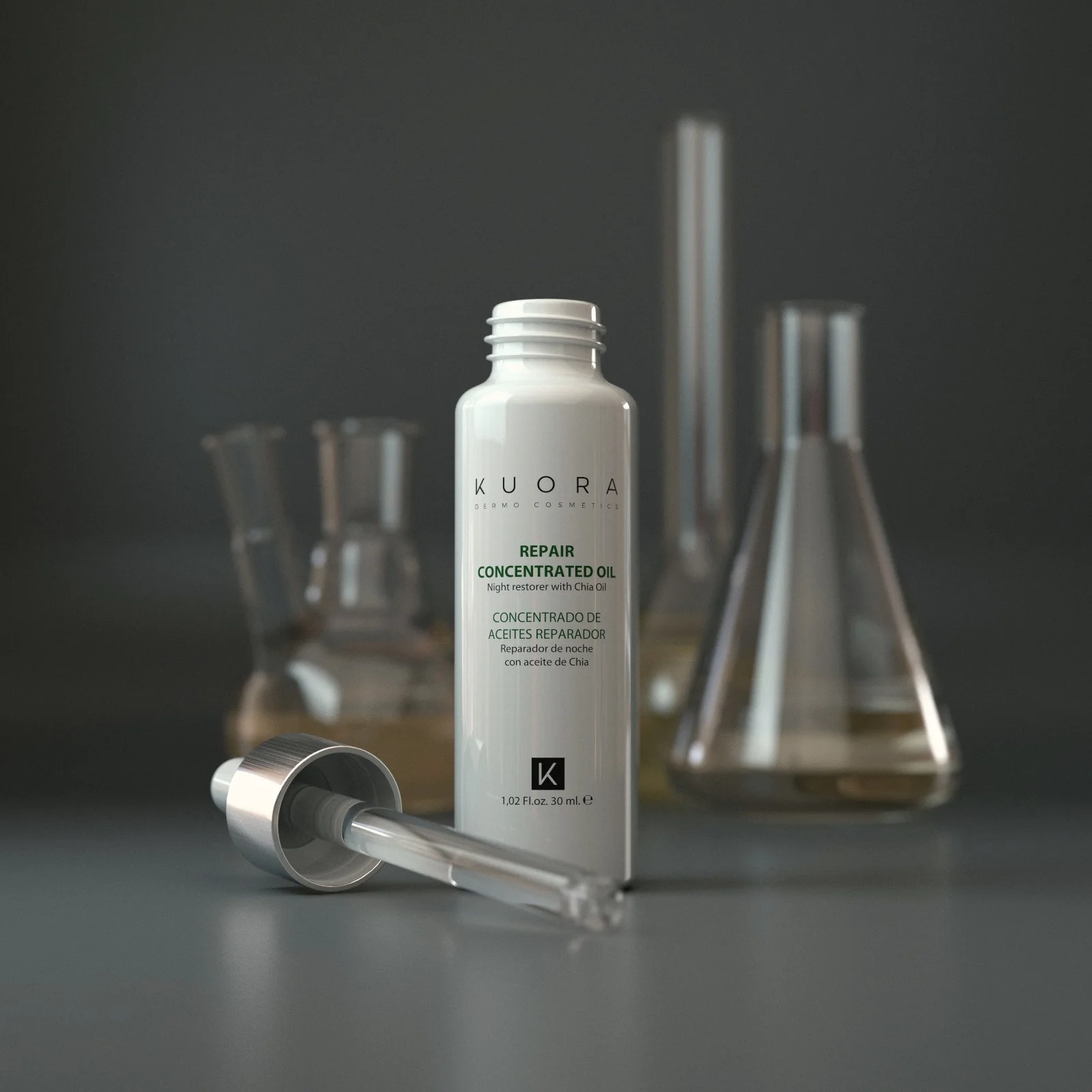 SERUM CONCENTRE NUIT A L'HUILE DE CHIA  30ML
