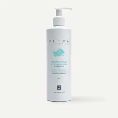 KUORA LOTION HYDRATANTE CORPS POUR BEBES AU BEURRE DE KARITE 400 ML