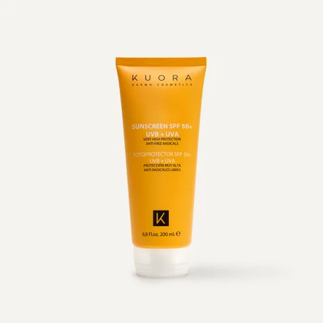 ECRAN SOLAIRE UVA + UVB SPF 50+ 200ML