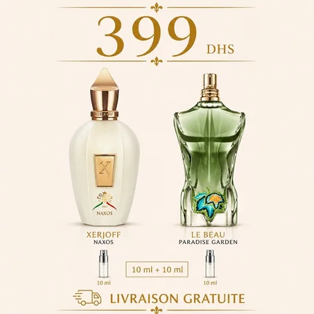 10 ML naxos + 10 ML paradise garden