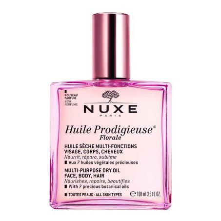 NUXE HUILE PRODIGIEUSE FLORALE  SOIN MULTI-FONCTIONS - VISAGE, CORPS, CHEVEUX  100 ML