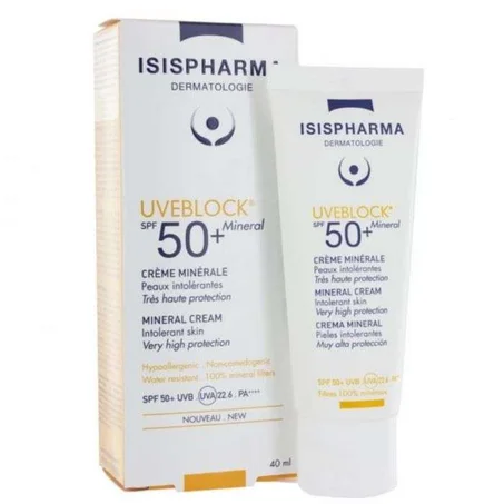 ISISPHARMA Uveblock Mineral SPF 50+ Crème Minérale