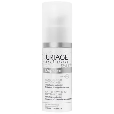 URIAGE DEPIDERM SPF 50 30ML SOIN DE JOUR HAUTE PROTECTION ANTI-TACHES BRUNES