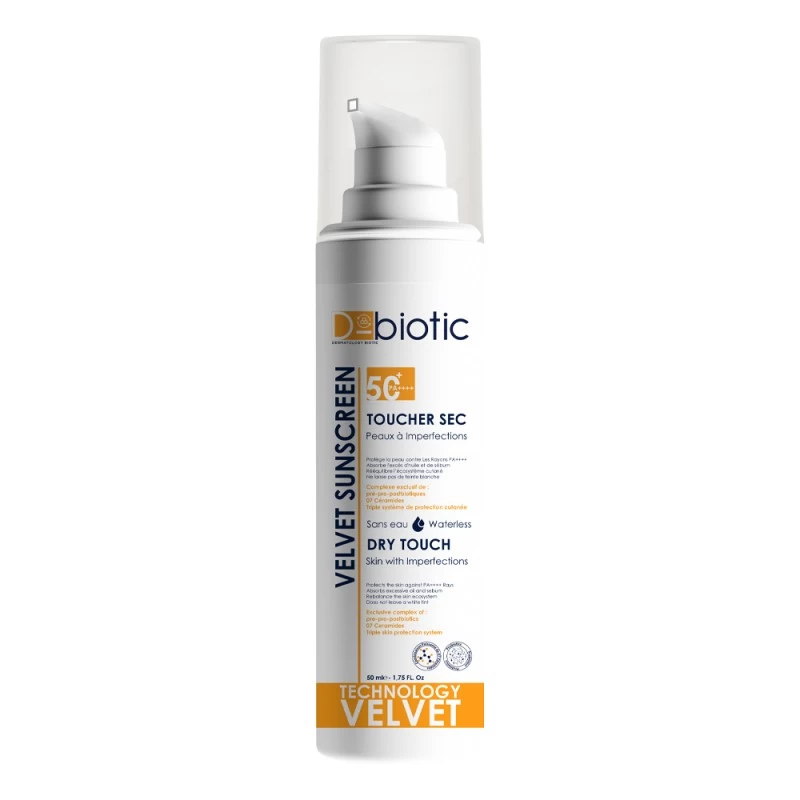 Dbiotic Velvet Sunscreen Dry Touch SPF 50+ PA++++
