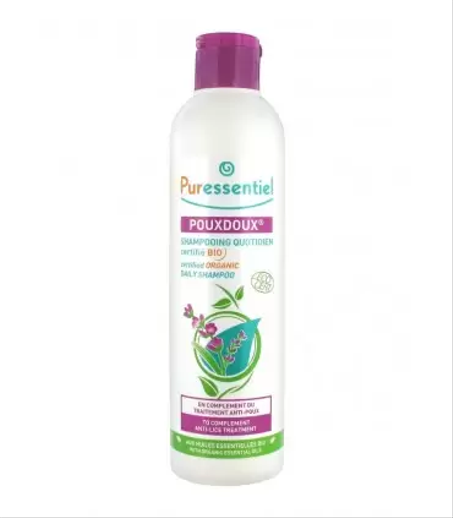 PURESSENTIEL POUXDOUX SHAMPOOING QUOTIDIEN CERTIFIÉ BIO 200 ML