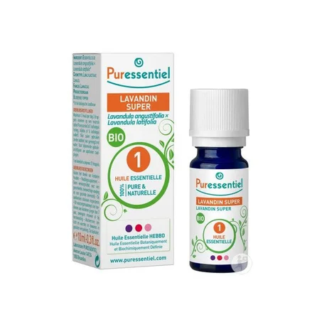 PURESSENTIEL HUILE ESSENTIELLE LAVANDIN SUPER BIO 10 ML