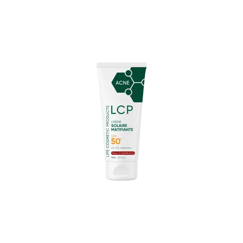 LCP Acne Crème Solaire Matifiante SPF 50+ 75ML
