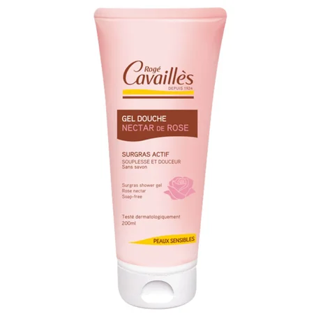 ROGÉ CAVAILLÈS GEL-DOUCHE SURGRAS ACTIF NECTAR DE ROSE – 200ML
