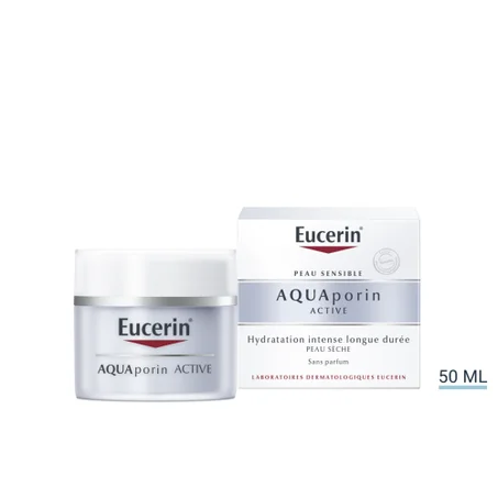 EUCERIN AQUAPORIN ACTIVE CRÈME PEAU SÈCHE 50 ML