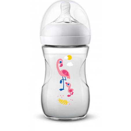 AVENT  BIBERON NATURAL FLAMING 260 ML