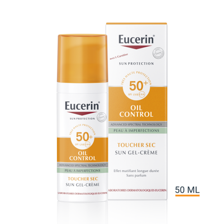 EUCERIN SUN PROTECTION 50 ML OIL CONTROLE GEL CREME SPF 50+