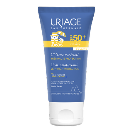 URIAGE BÉBÉ 1ÈRE CRÈME MINÉRALE SPF 50+ 50 ML