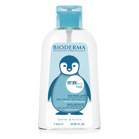 BIODERMA ABCDERM H2O SOLUTION MICELLAIRE 1L