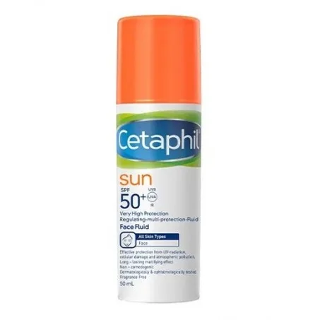 CETAPHIL SUN FACE FLUIDE INVISIBLE SPF 50 + 50 ML