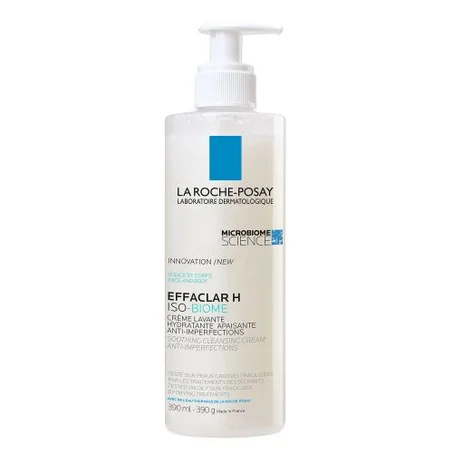 LA ROCHE-POSAY EFFACLAR H ISO-BIOME CRÈME LAVANTE 390 ML