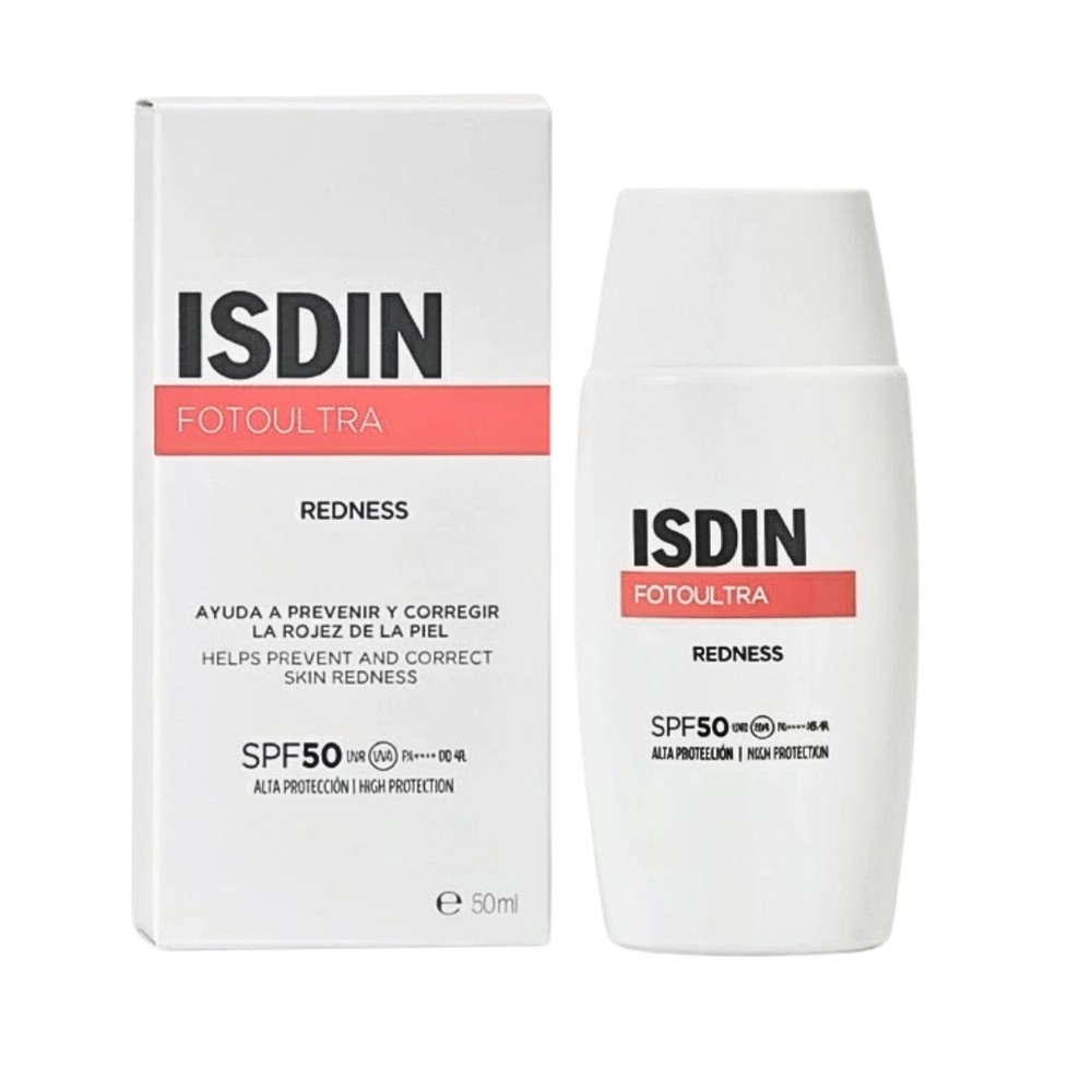 ISDIN OFFRE ECRAN SOLAIRE FOTOULTRA REDNESS SPF 50+ 50 ML