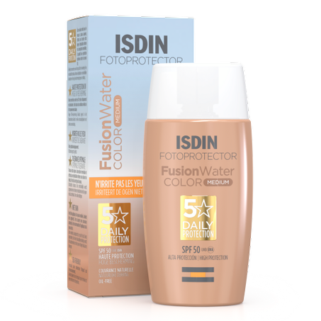 ISDIN FOTOPROTECTOR FUSIONWATER COLOR MEDIUM SPF 50 | 50 ML