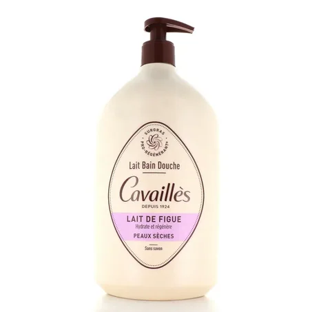 ROGE CAVAILLES LAIT BAIN ET DOUCHE HYDRATANT LAIT DE FIGUE 1L