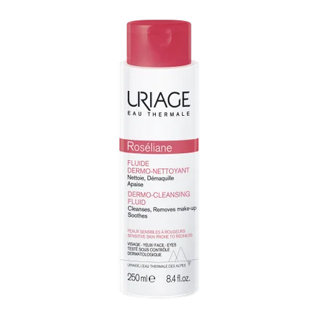 URIAGE ROSÉLIANE FLUIDE DERMO-NETTOYANT 250 ML