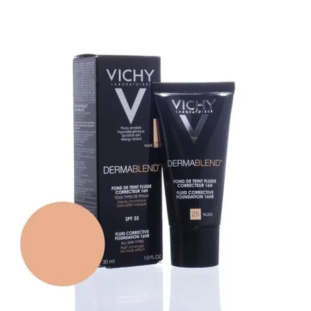 VICHY DERMABLEND FOND DE TEINT CORRECTEUR N°25 30 ML