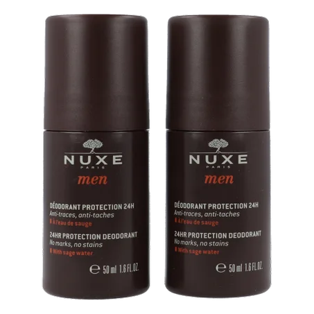 NUXE MEN DÉODORANT PROTECTION 24H DUO 2 X 50 ML PROMO