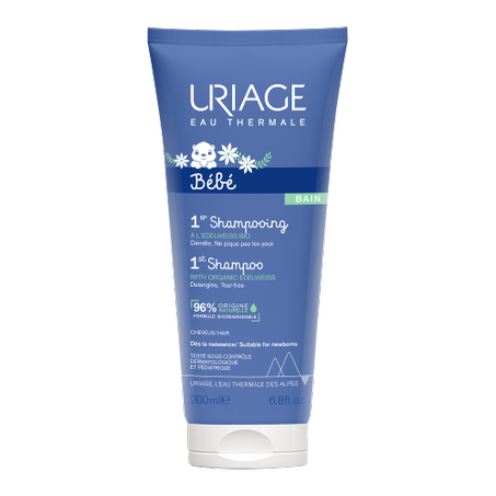 URIAGE BEBE 1ER SHAMPOOING EXTRA DOUX CHEVEUX 200ML