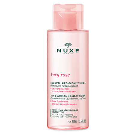 NUXE VERY ROSE EAU MICELLAIRE APAISANTE 3-EN-1 400 ML