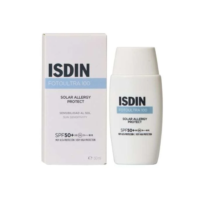 ISDIN ECRAN SOLAIRE 100 SOLAR ALLERGY PROTECT SPF 50+ 50 ML