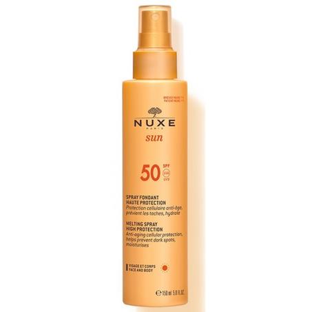 NUXE SUN SPRAY FONDANT HAUTE PROTECTION  SPF50 150ML