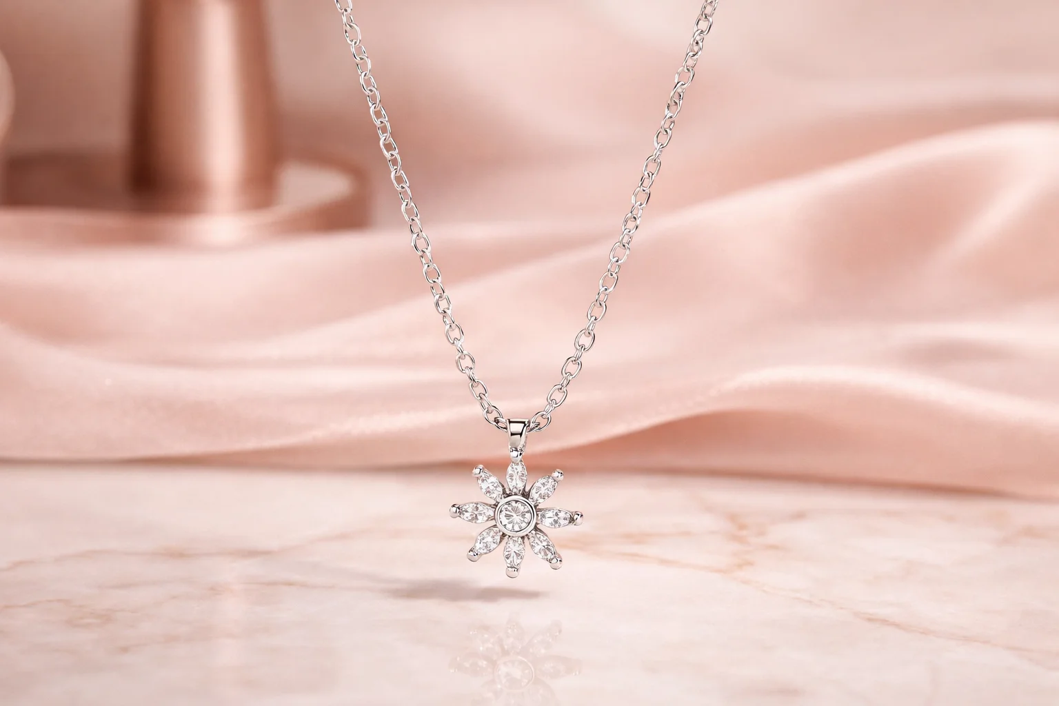 Blossom – Collier Élégant en Acier Inoxydable| Mimissa Gallery