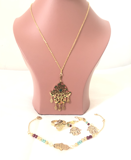 Collier Pendentif et accessoires khamsa