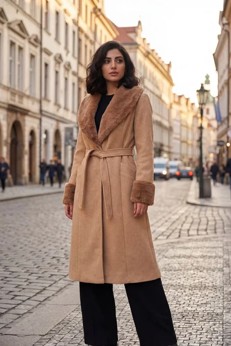 MONTEAU CAMEL  FEMME